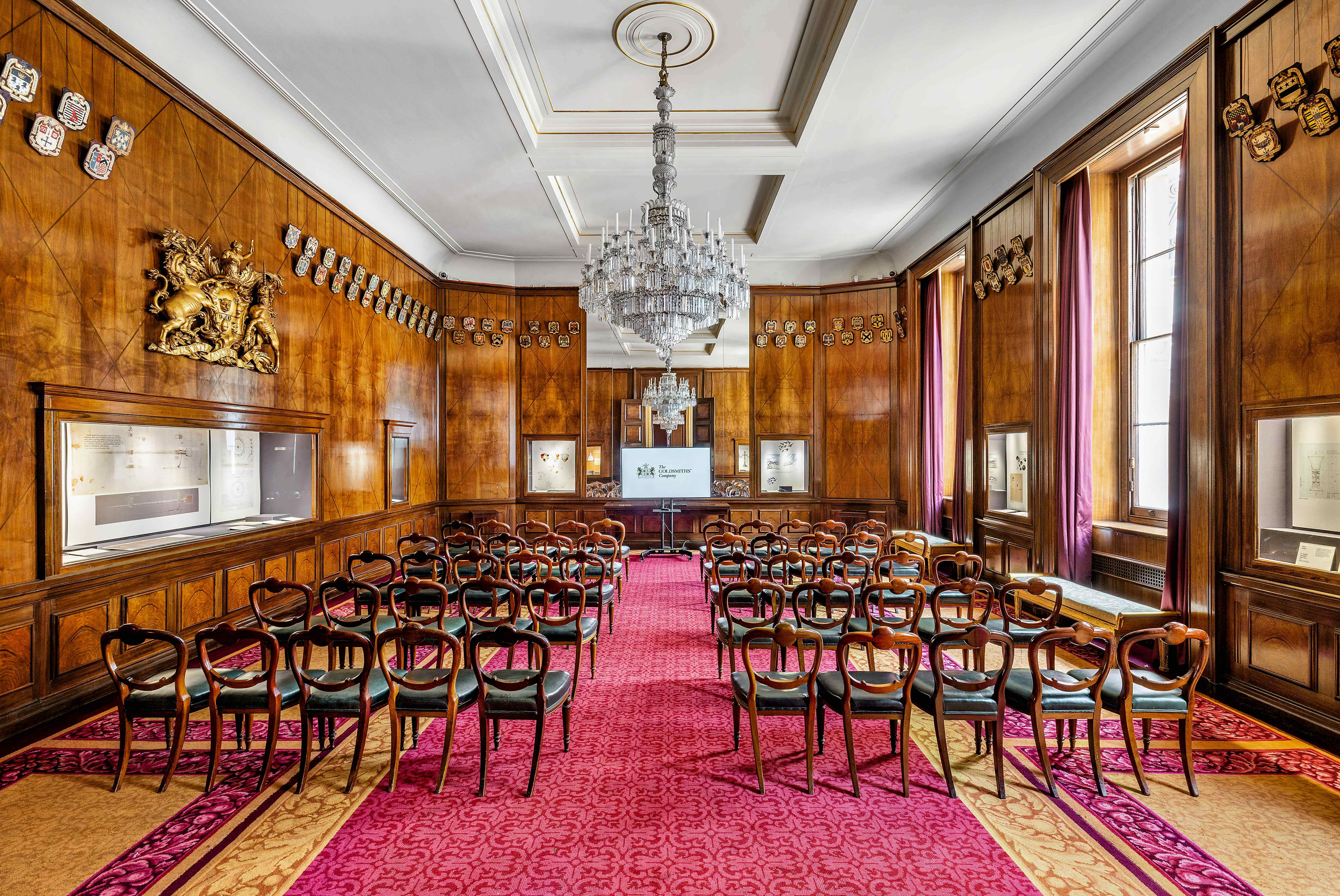 The Exhibition Room , Goldsmiths' Hall 